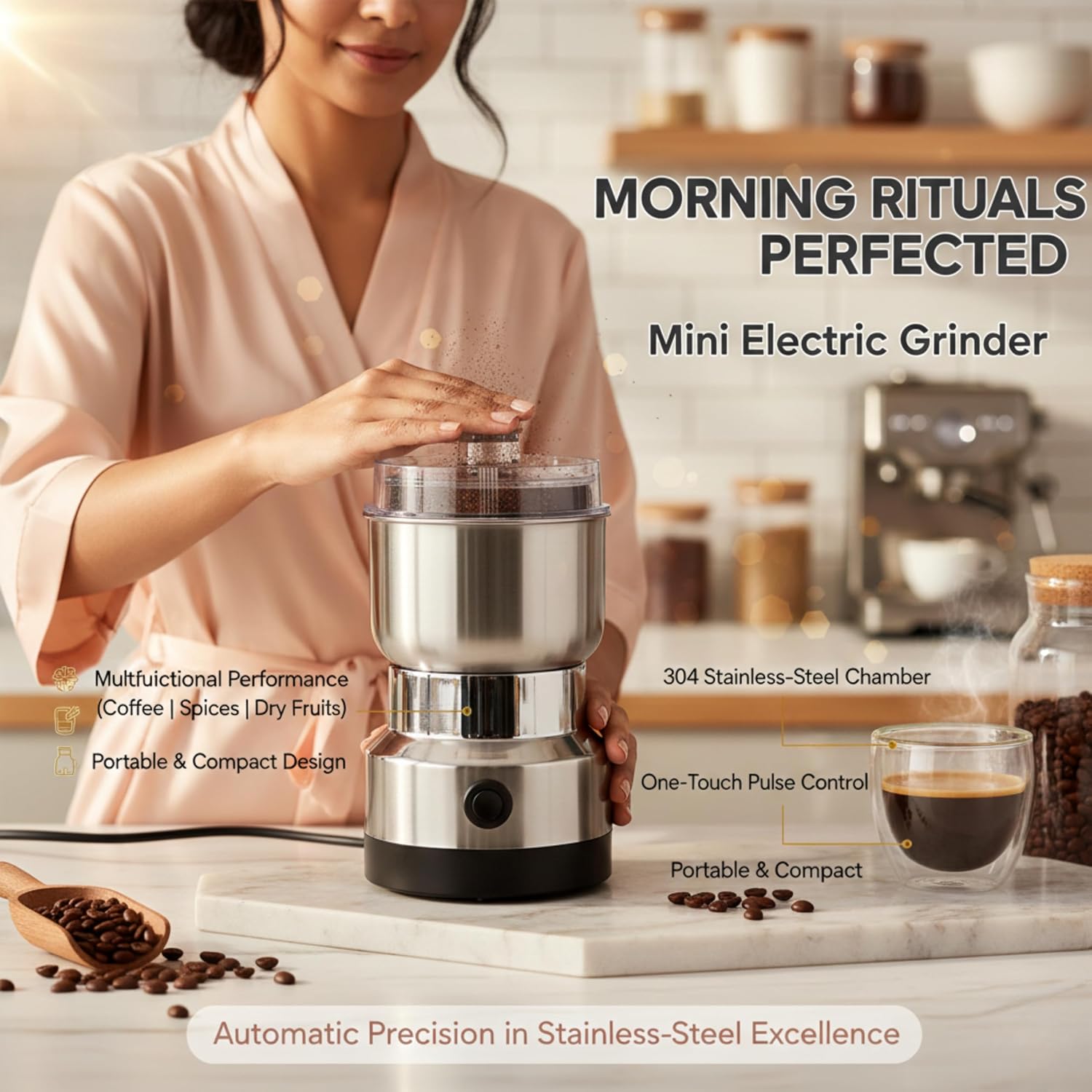 Multifunction Smash Machine Household Electric Cereals Grain Grinder
