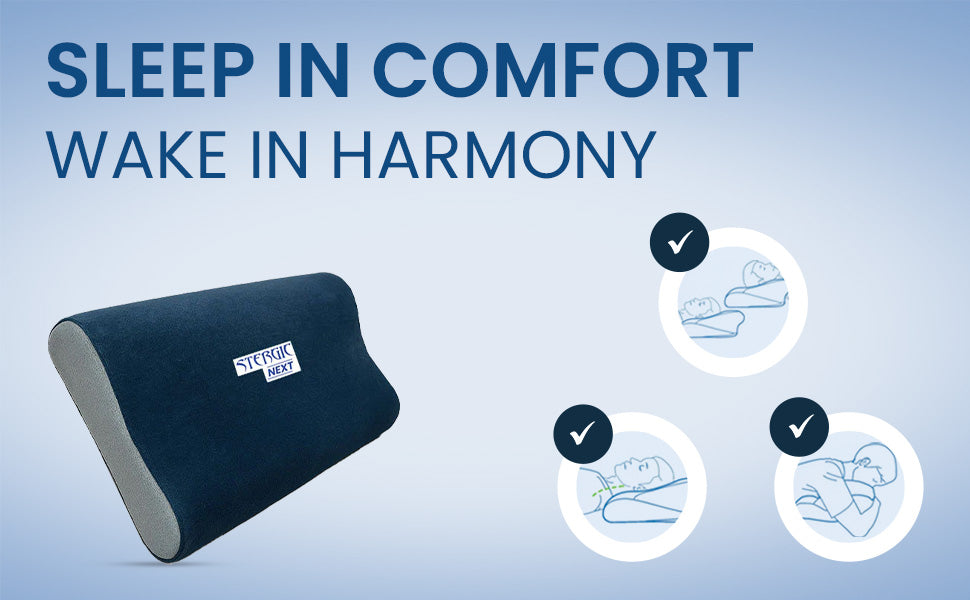 Cervical Pillow for Neck Pain Relief and Shoulder Pain