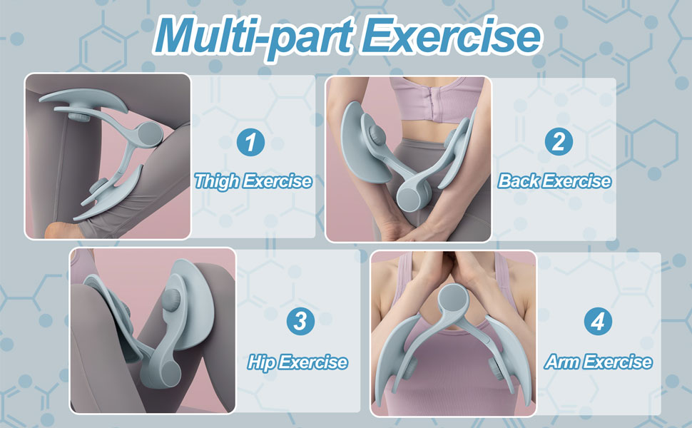 Thigh Master and Inner Thigh Exercise Equipment (Pack of 1)